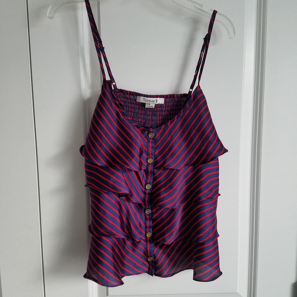 Forever 21 satin tank top